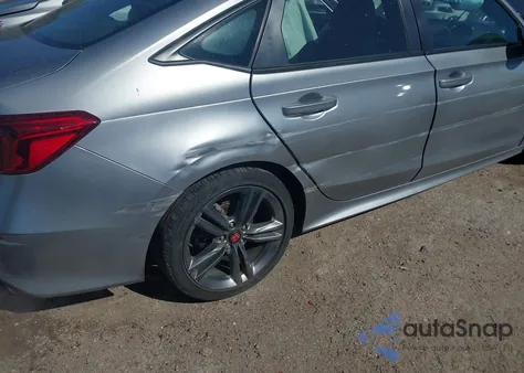 2022 Honda Civic Sport из США, поврежденный, VIN 2HGFE2F54NH593814